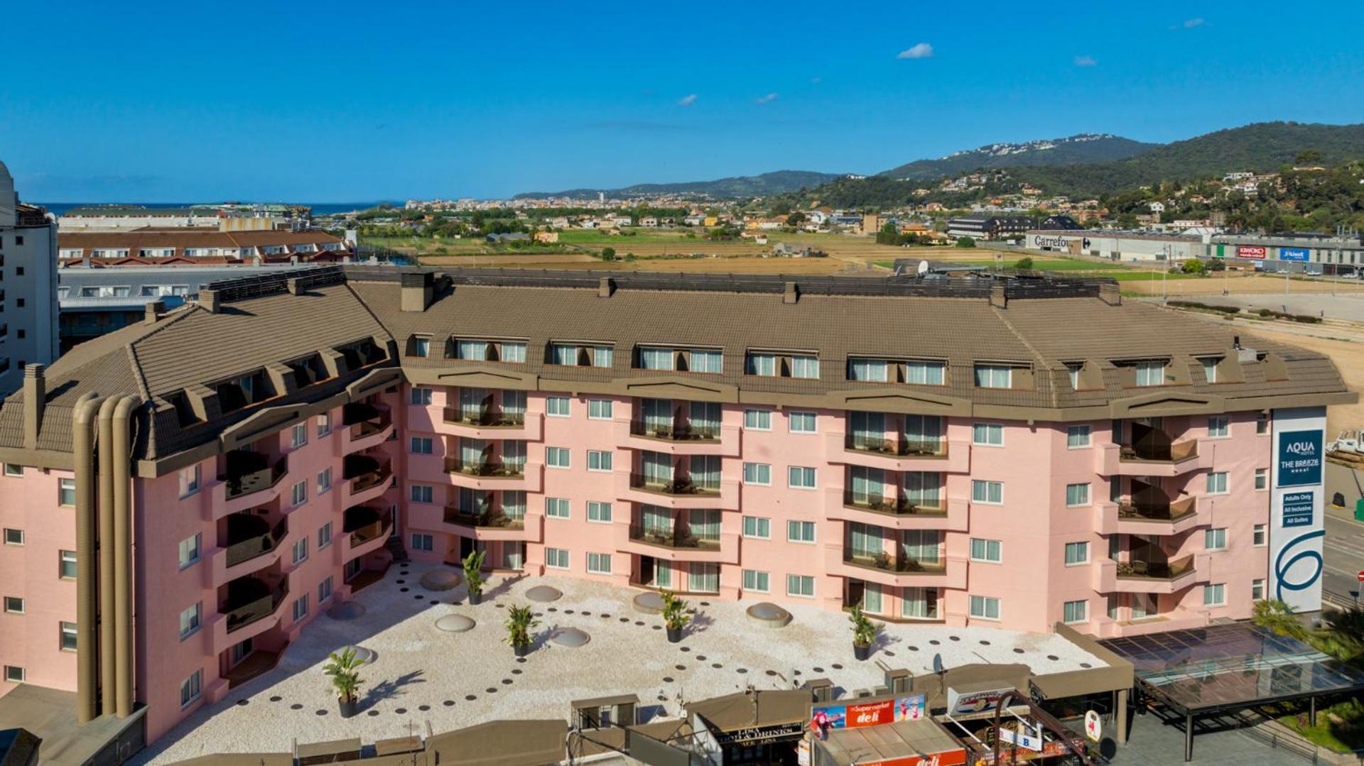 Aqua Hotel The Breeze (Adults Only +18) All Inclusive Санта-Сусанна Экстерьер фото