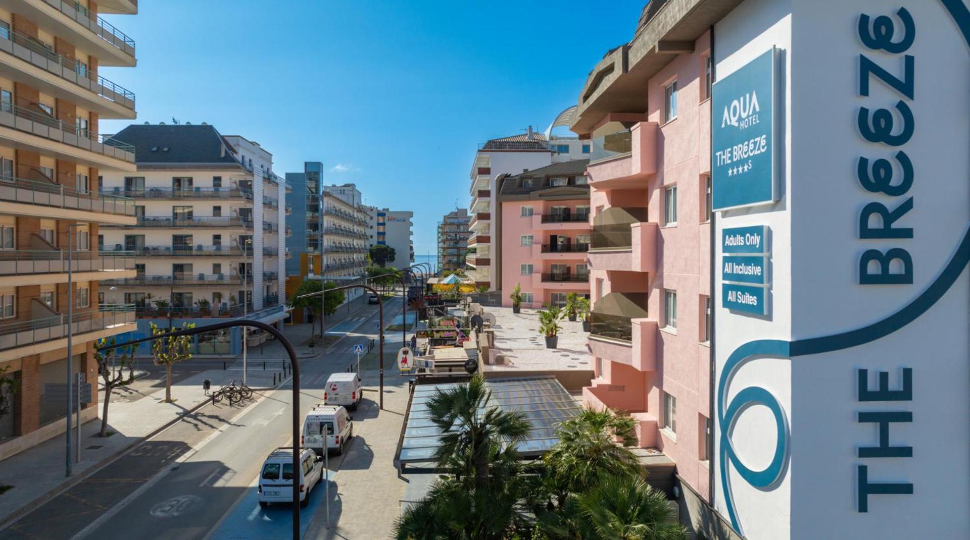 Aqua Hotel The Breeze (Adults Only +18) All Inclusive Санта-Сусанна Экстерьер фото